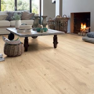 Quick-Step Impressive – Sandblasted Oak Natural IM1853 Laminate Flooring